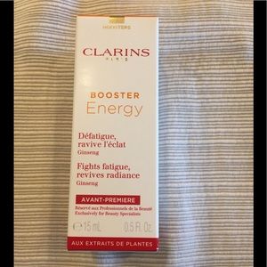 Clarins Energy Booster. Revived radiance.